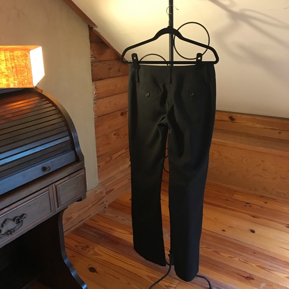 Maurices Black Straight Leg Trouser Work Pants, EUC, 1/2 - Picture 2 of 13